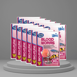 히카리 바이오퓨어 냉동장구벌레(냉짱) 32큐브 x 12판